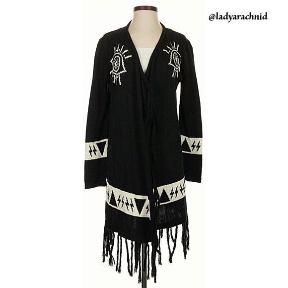 RARE UNIF witchy Psychic Poncho cardigan - Picture 3 of 7